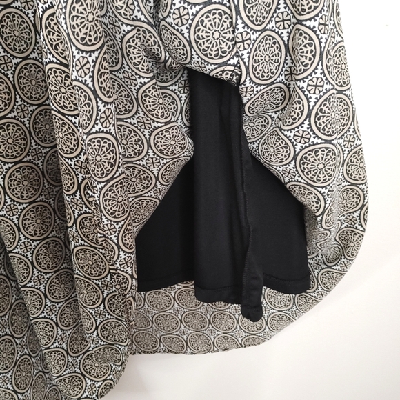 Addition Elle taupe printed midi dress. Size 18. - Picture 8 of 9